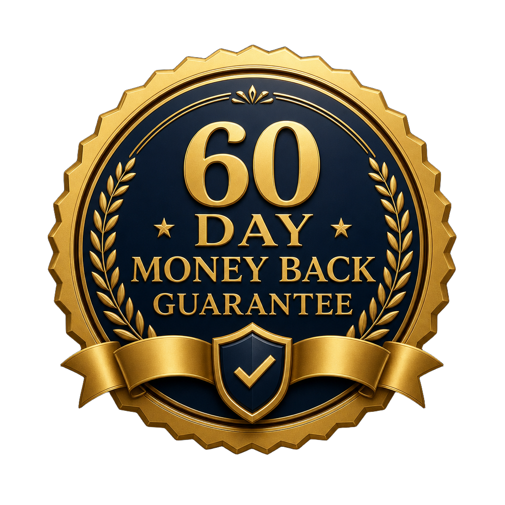 60-Day Money Back Guarantee